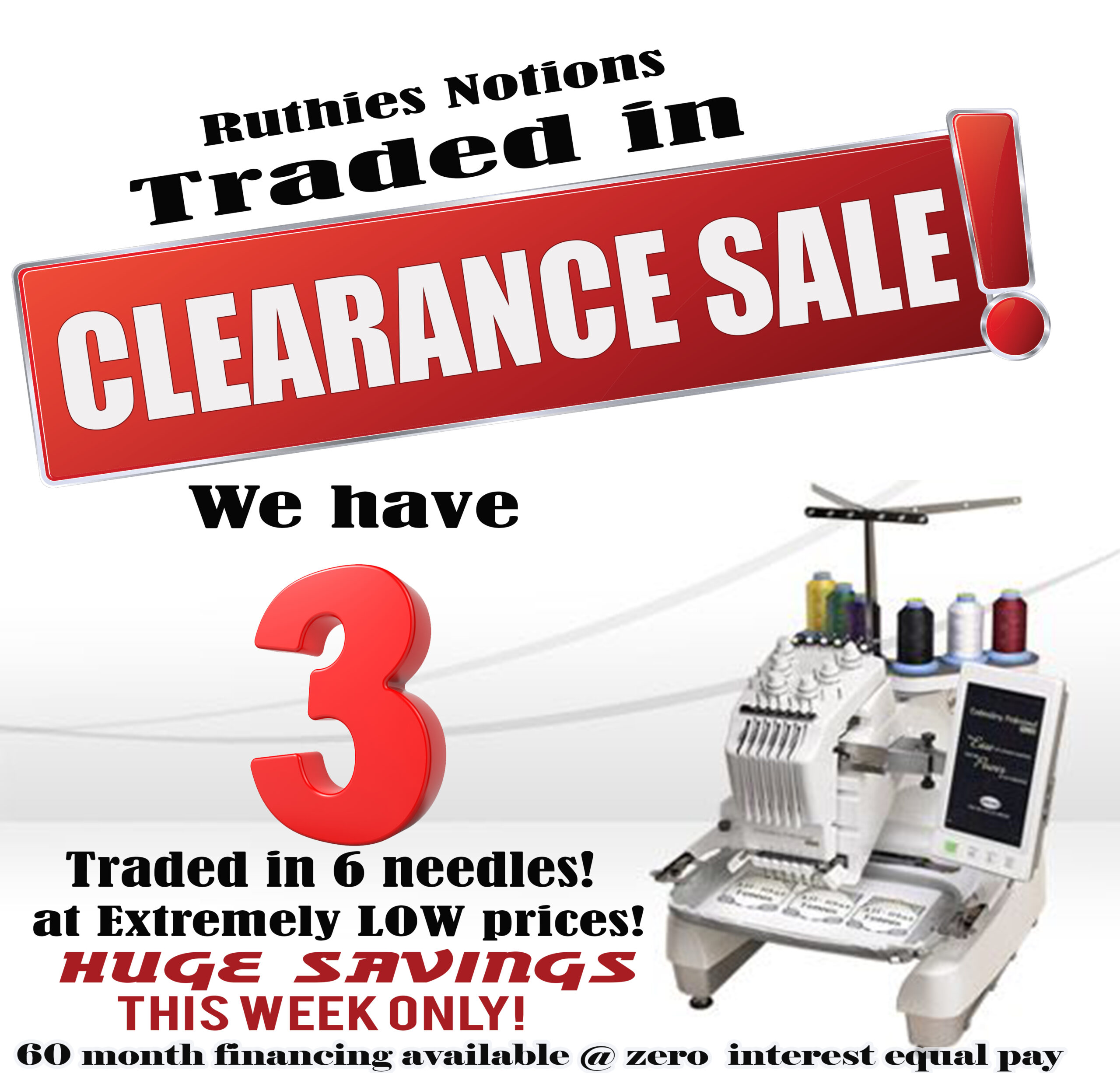 6 Needle clearance ad
