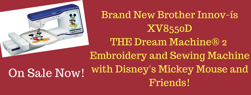 Brother Innov-ís XV8550D THE Dream Machine® 2 Embroidery and Sewing Machine