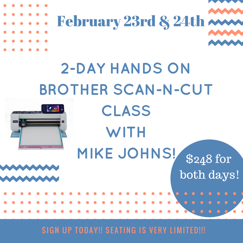2-Day Hands-On Scan-N-Cut