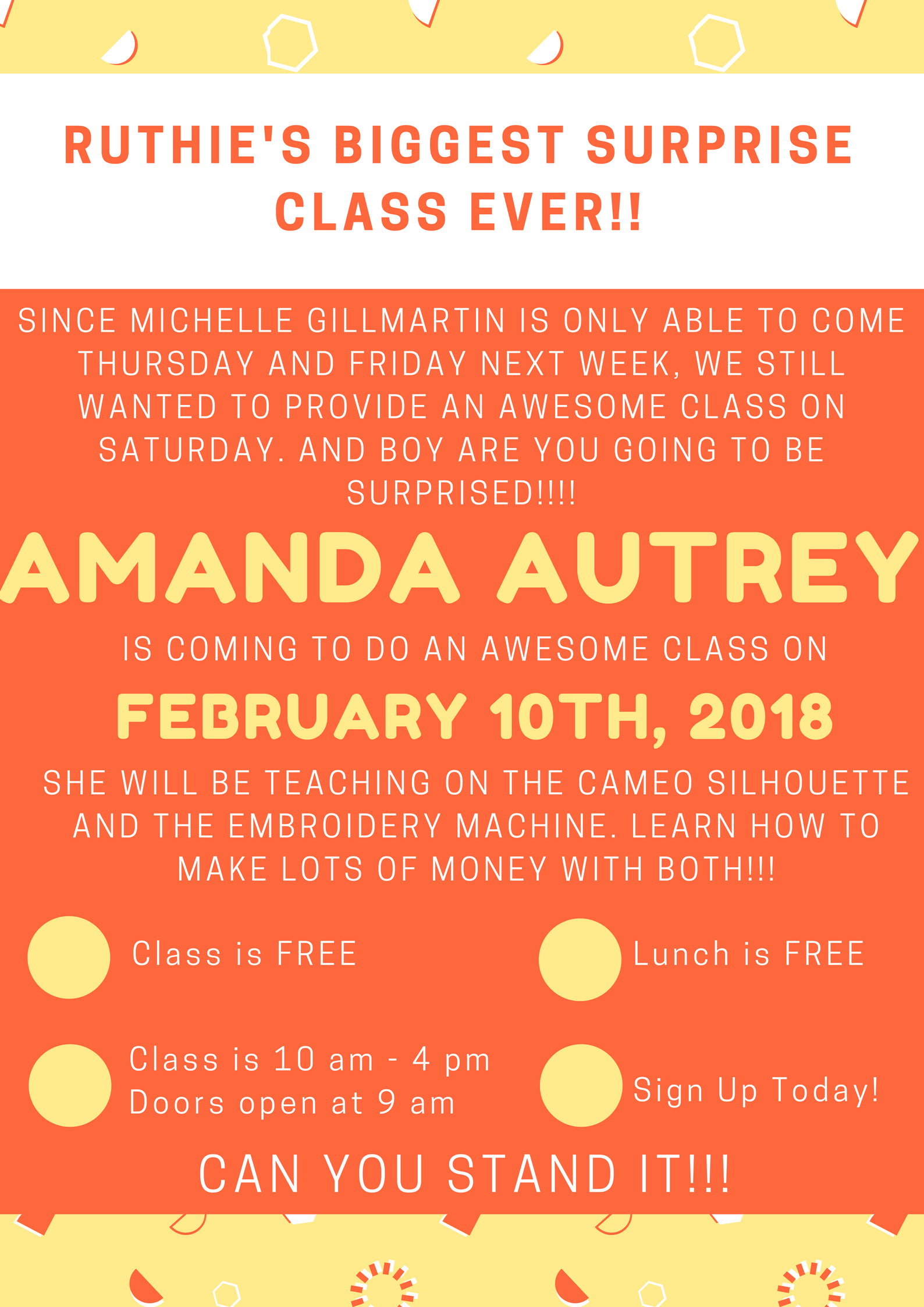 Amanda Autrey Class