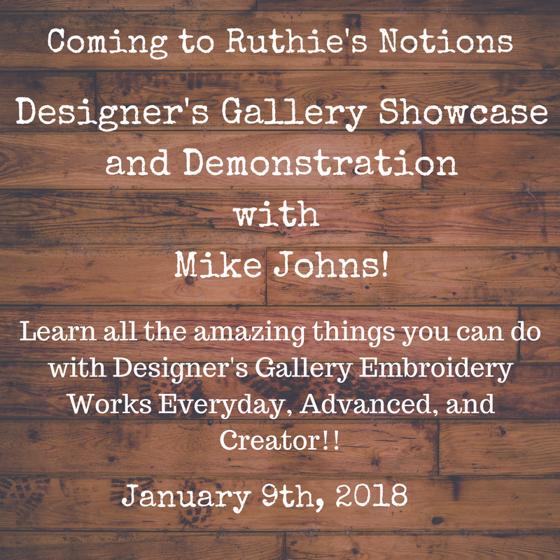 Designers Gallery Showcase – Jan 9th