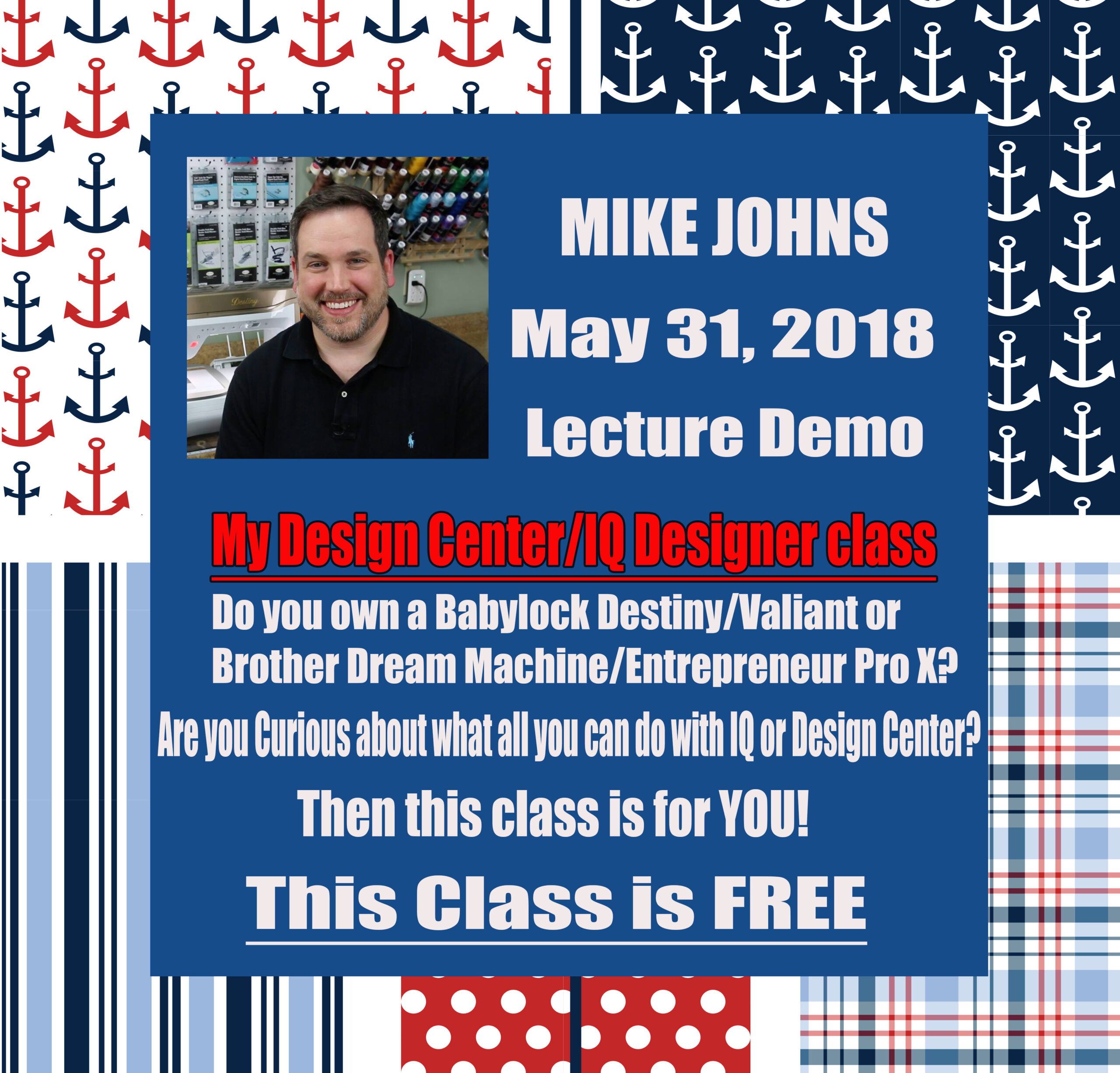 Mike JOhns IQ designer may 31