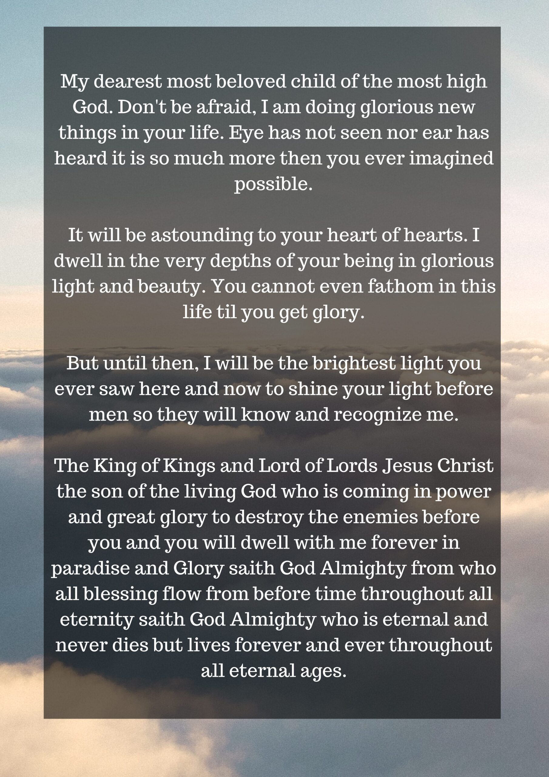 Ruthies Message-7-16-2017