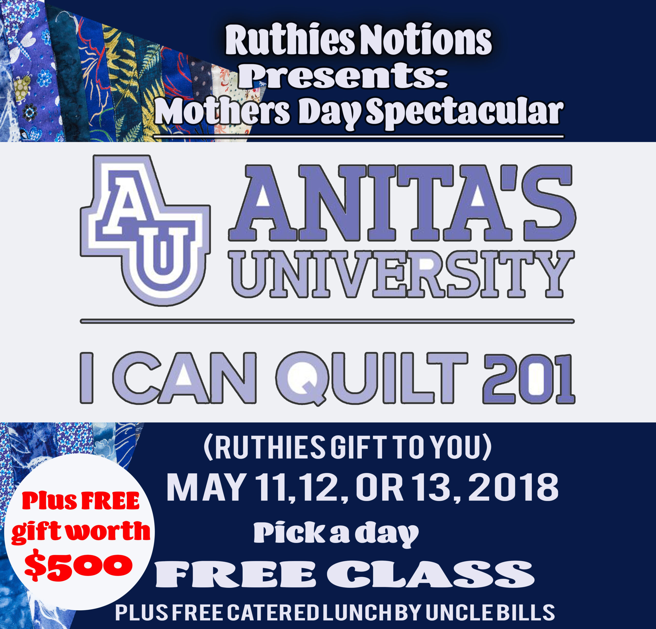 Ruthies Notions Anita i can quilt