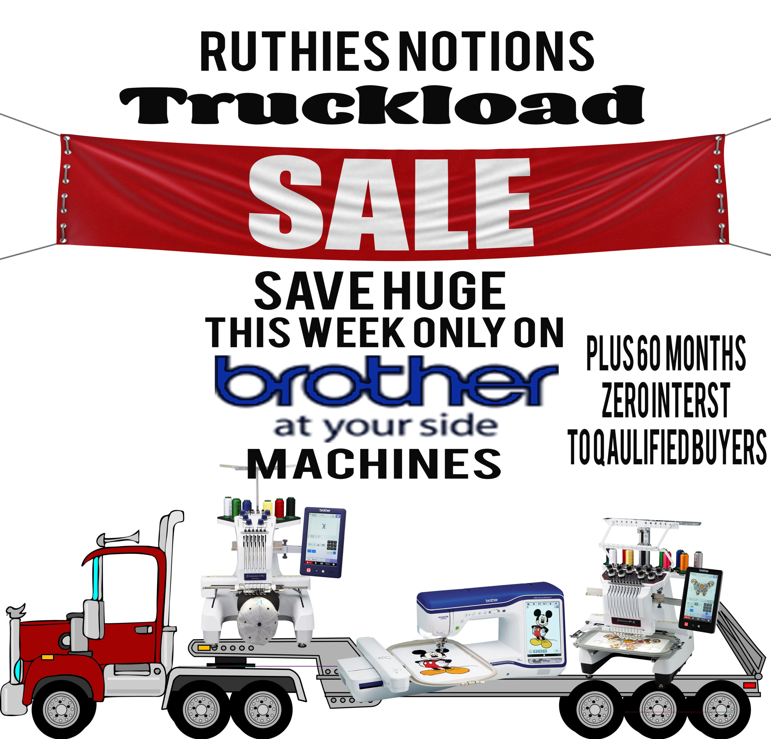 Truckload sale Brother
