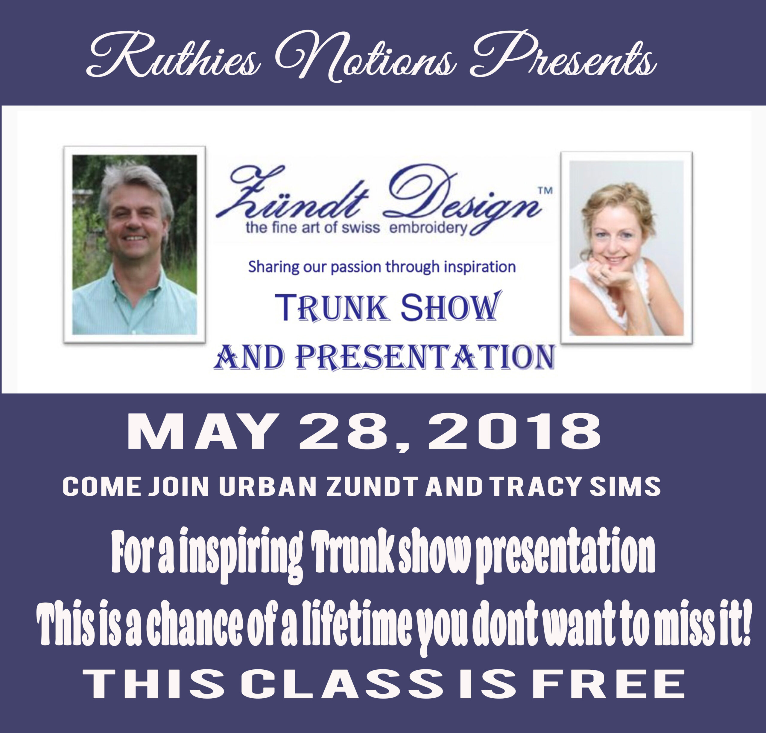 may trunk show
