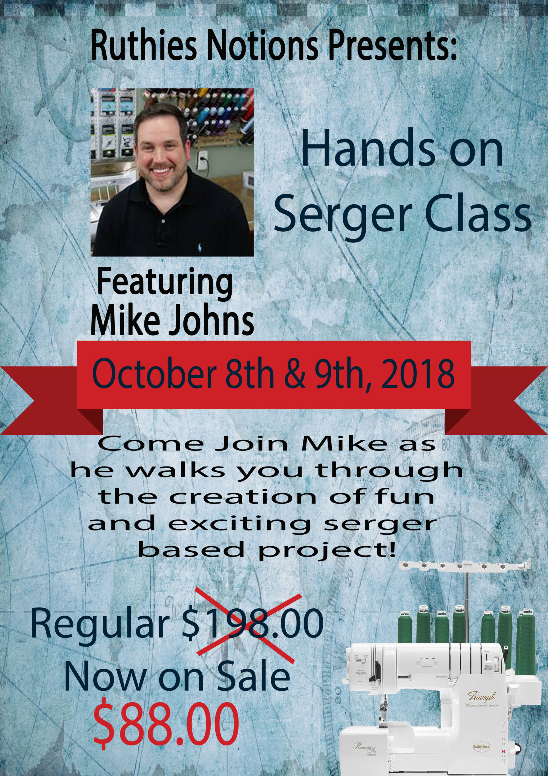 Hands on serger October