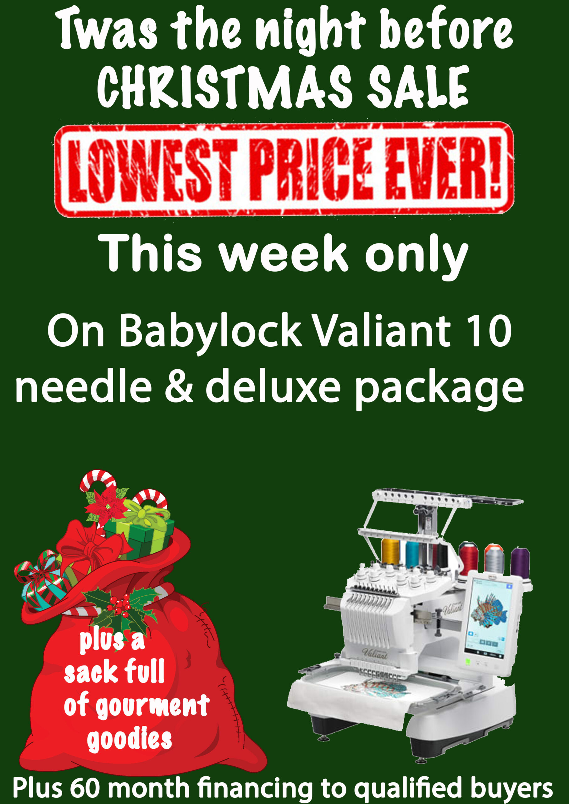 Babylock christmas low price