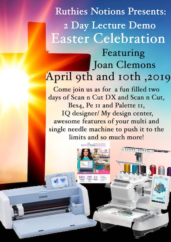 Easter Celebration Lecture Demo with Joan Clemons