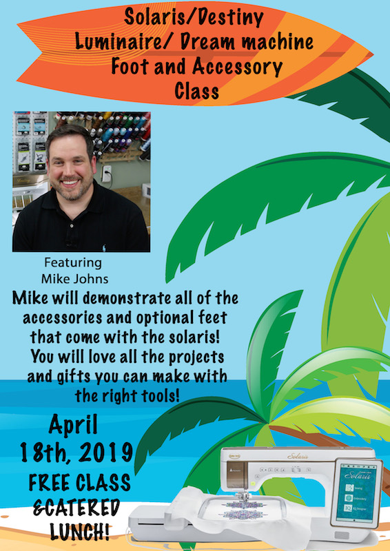 Mike Johns Foot and Accessory Class