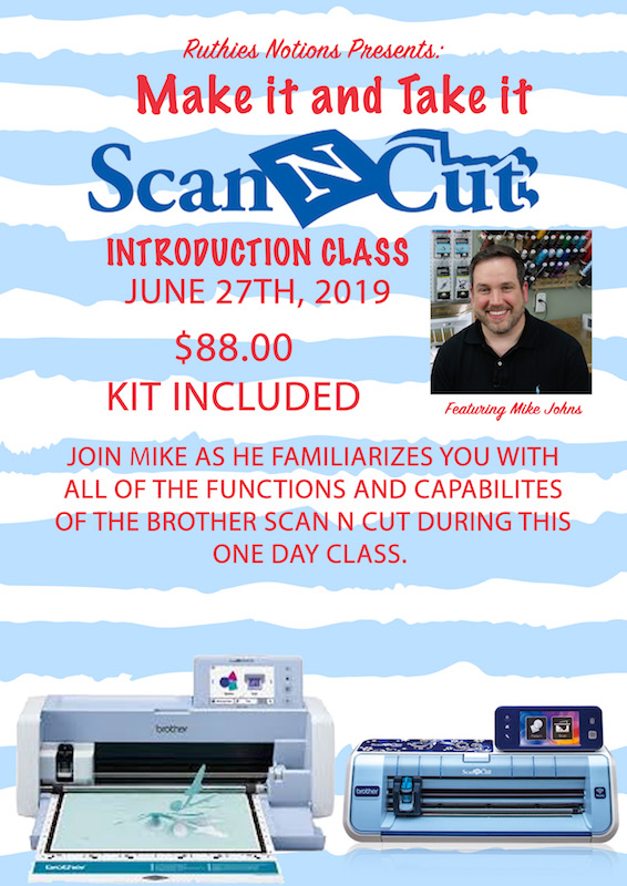 Scan N Cut Intro With Mike Johns 6-27