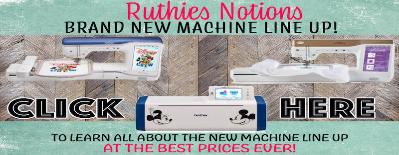 Ruthies New Machines Brother and Baby Lock