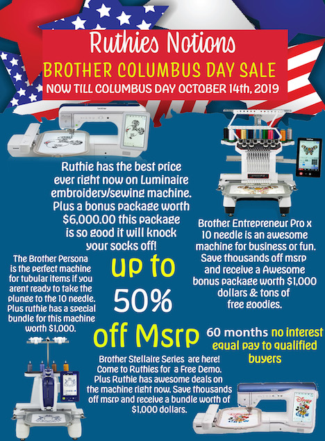 Columbus brother day sale