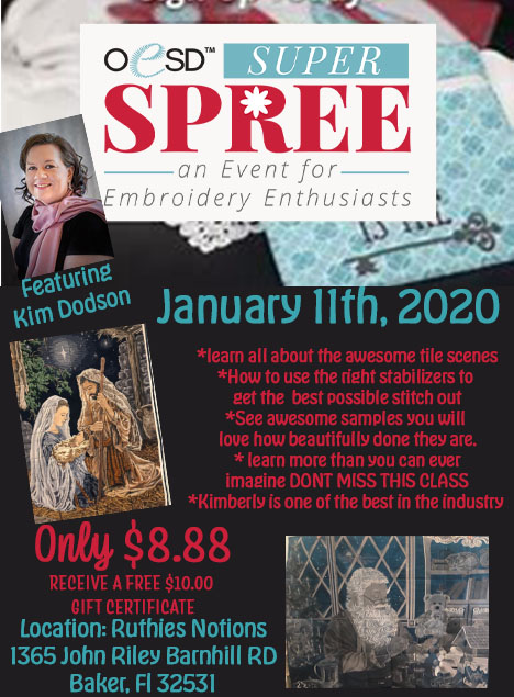 Jnaury Oesd lecture spree