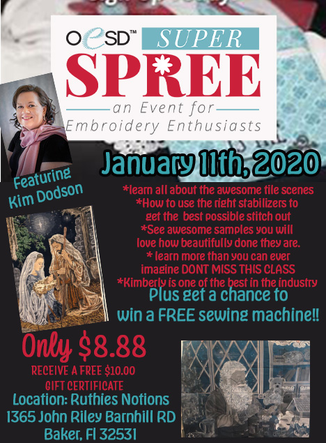 Jnaury Oesd lecture spree