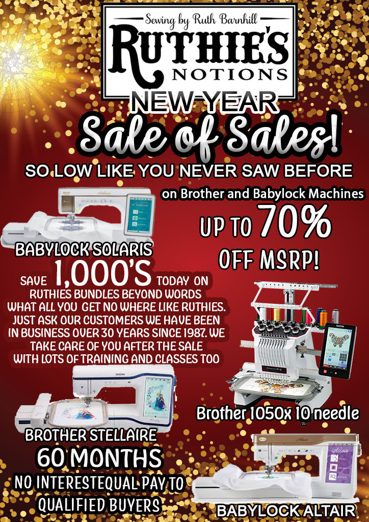 Sale of sale ruthies new year