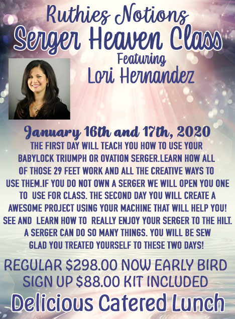 Serger heaven lori hernandez