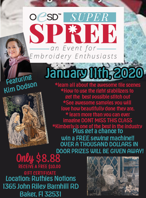Jnaury Oesd lecture spree