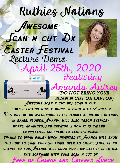 Awesome Scan n Cut Dx Easter Festival