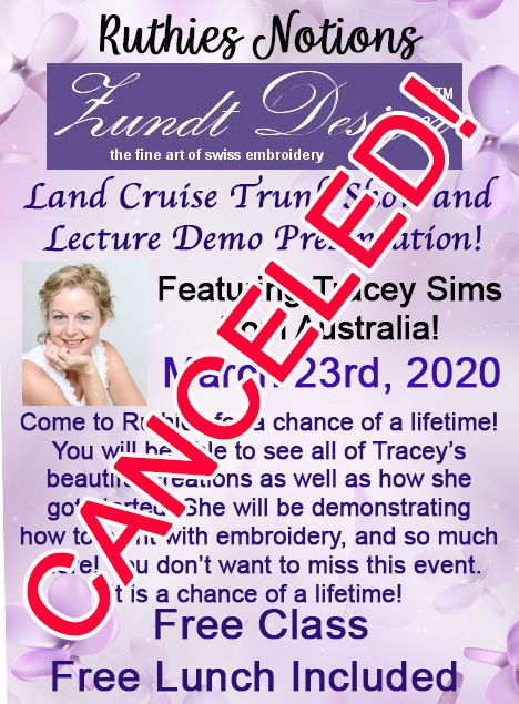 Land Cruise lecture demo tracey sim Canceled