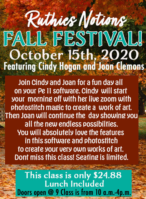 Fall festival october 15th, 2020