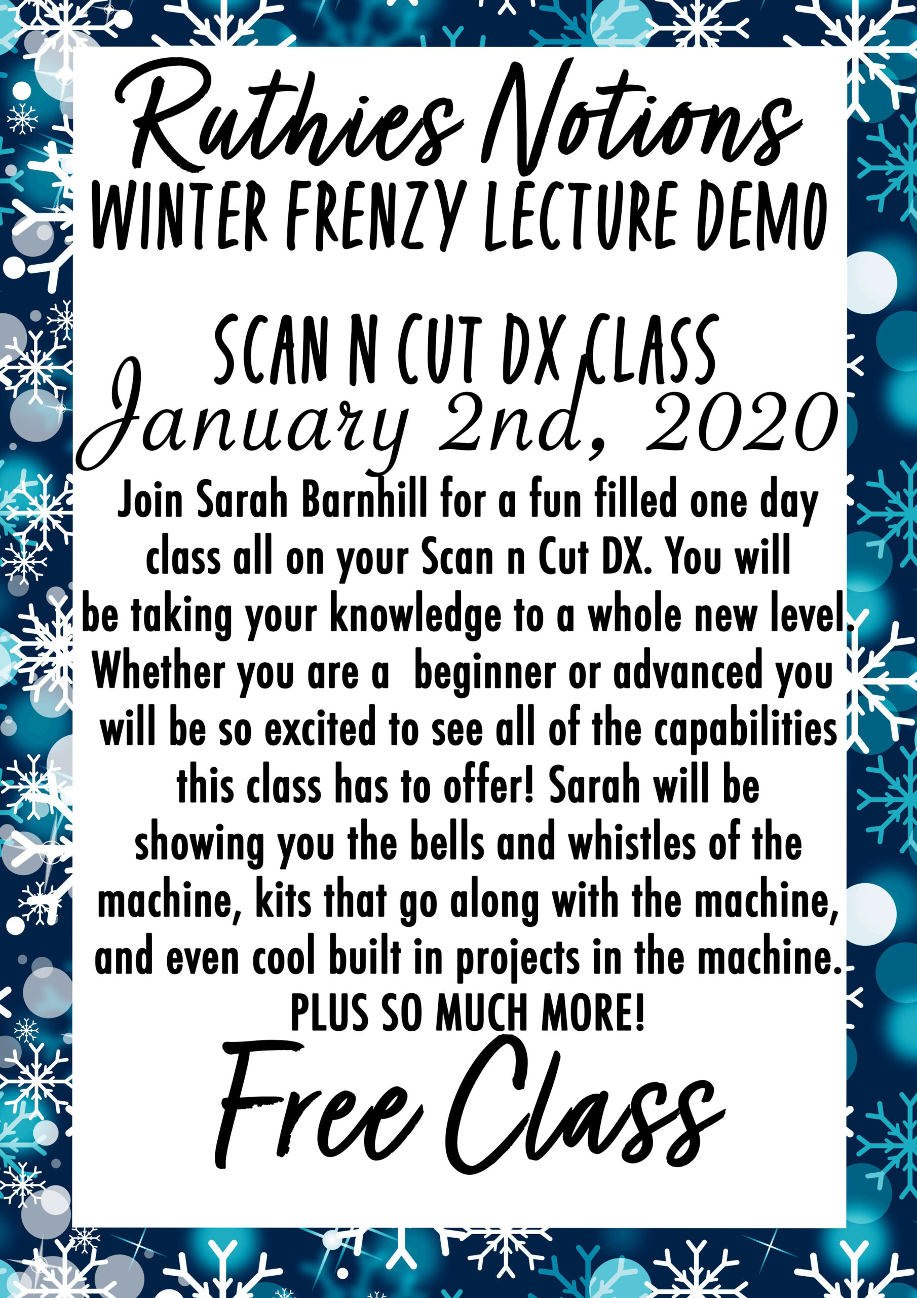 winter frenzy sarah barnhill