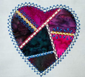 Embroider Hearts
