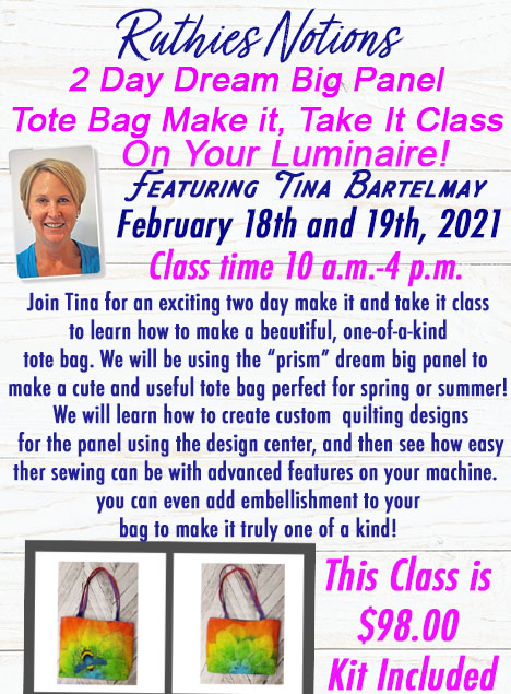 make it take it tote bag purse february 18 and 19, 2021