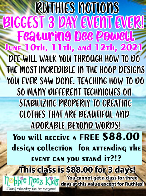Biggest 3 day event ever featuring dee powell