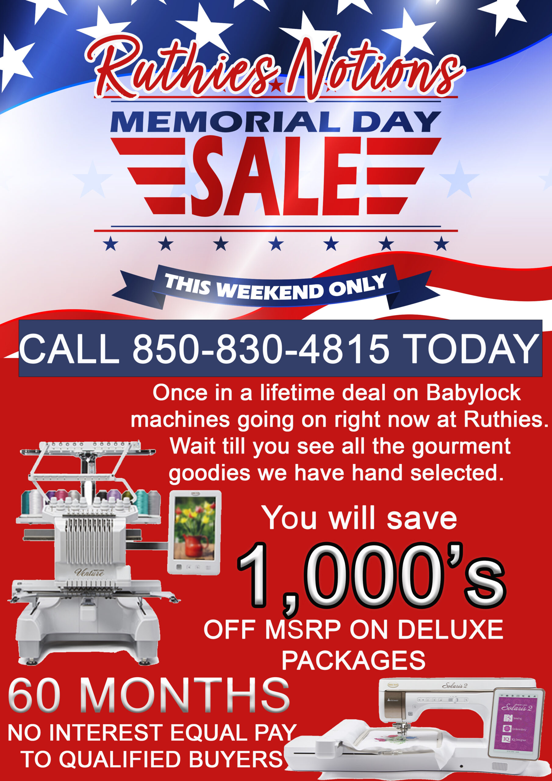 memorial day sale babylock_