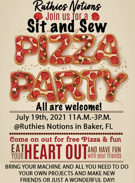 pizza party july 19