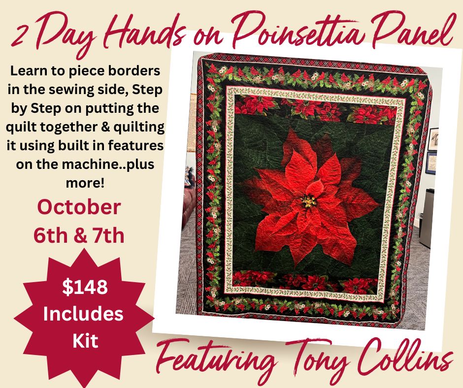 2 Day poinsettia class with Tony Collins