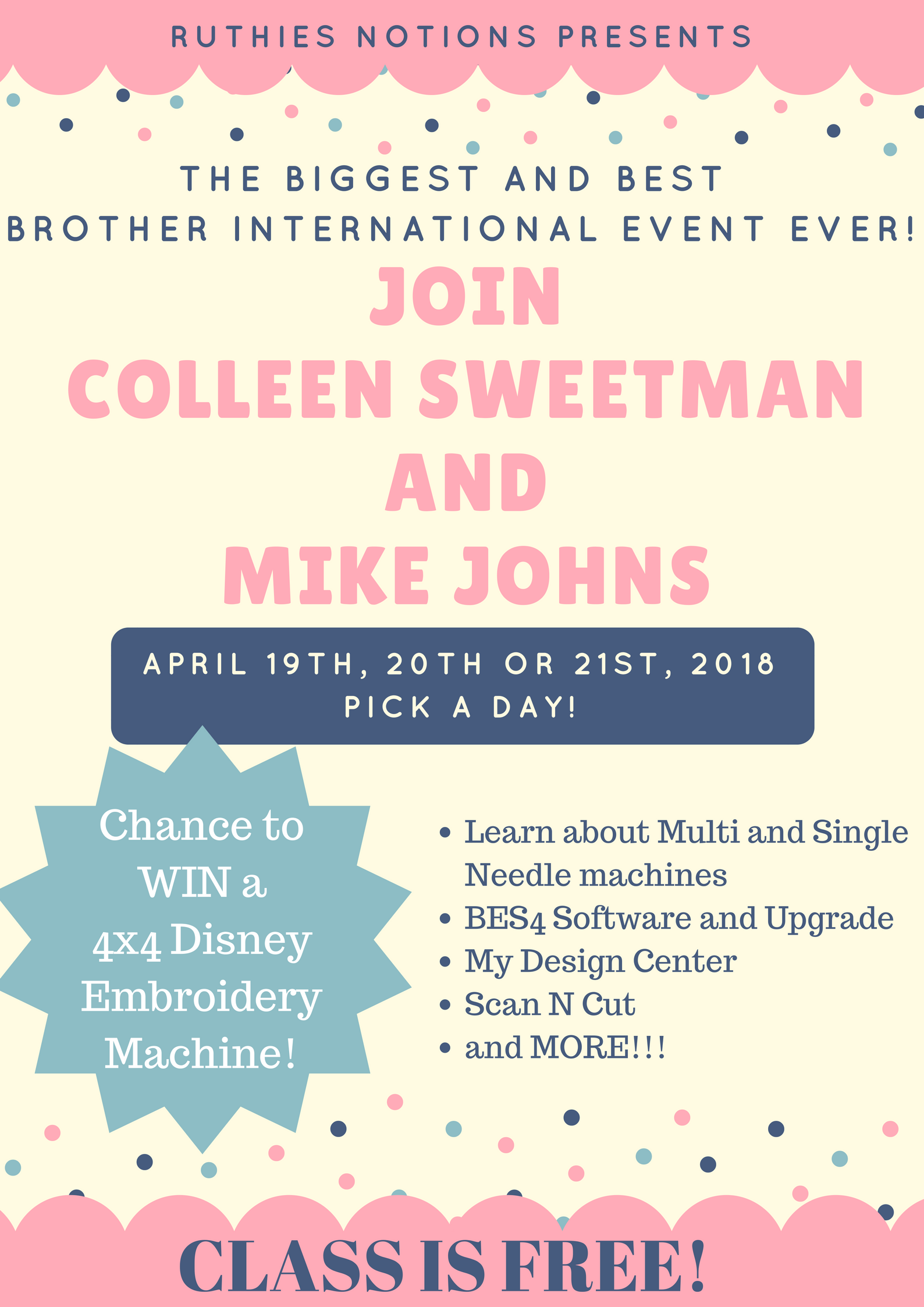 Collen Sweetman and Mike Johns