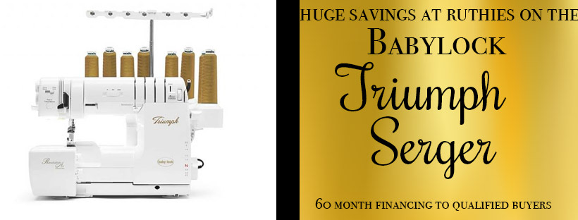 Baby Lock Triumph Serger
