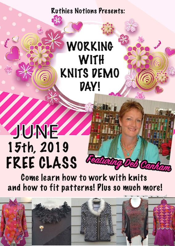Working With Knits with Deb Canham