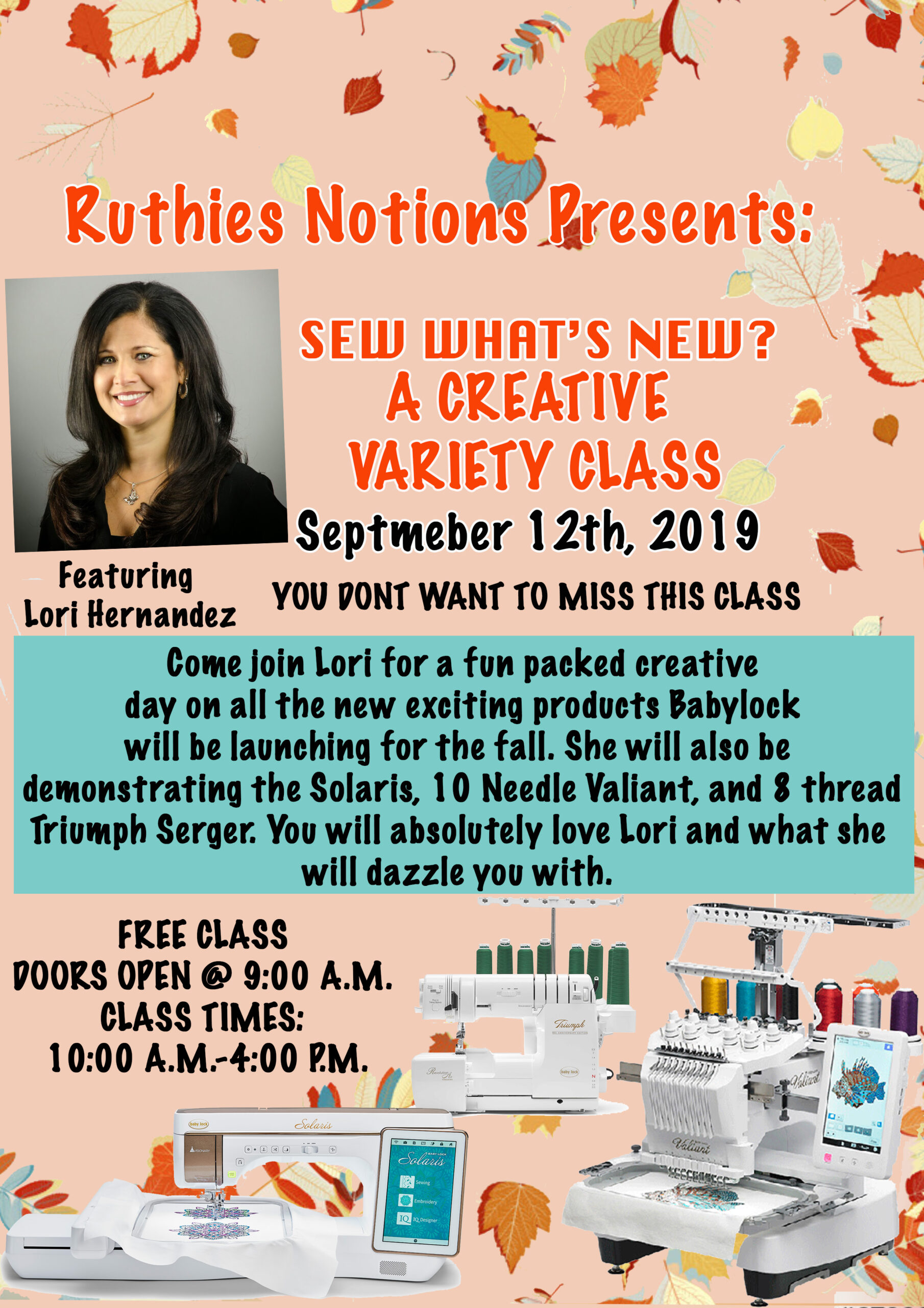 sew whats new w lori
