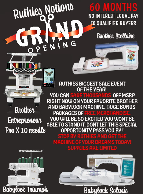 Grand Opening Sale