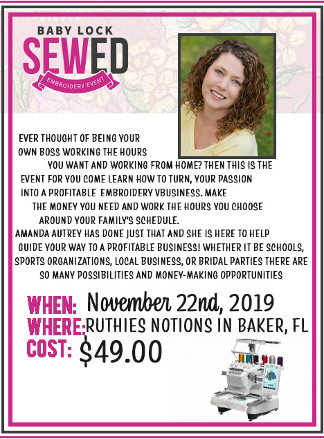 Amanda Autrey Hands-On 10 Needle Business Class
