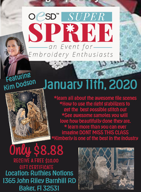 Jnaury Oesd lecture spree