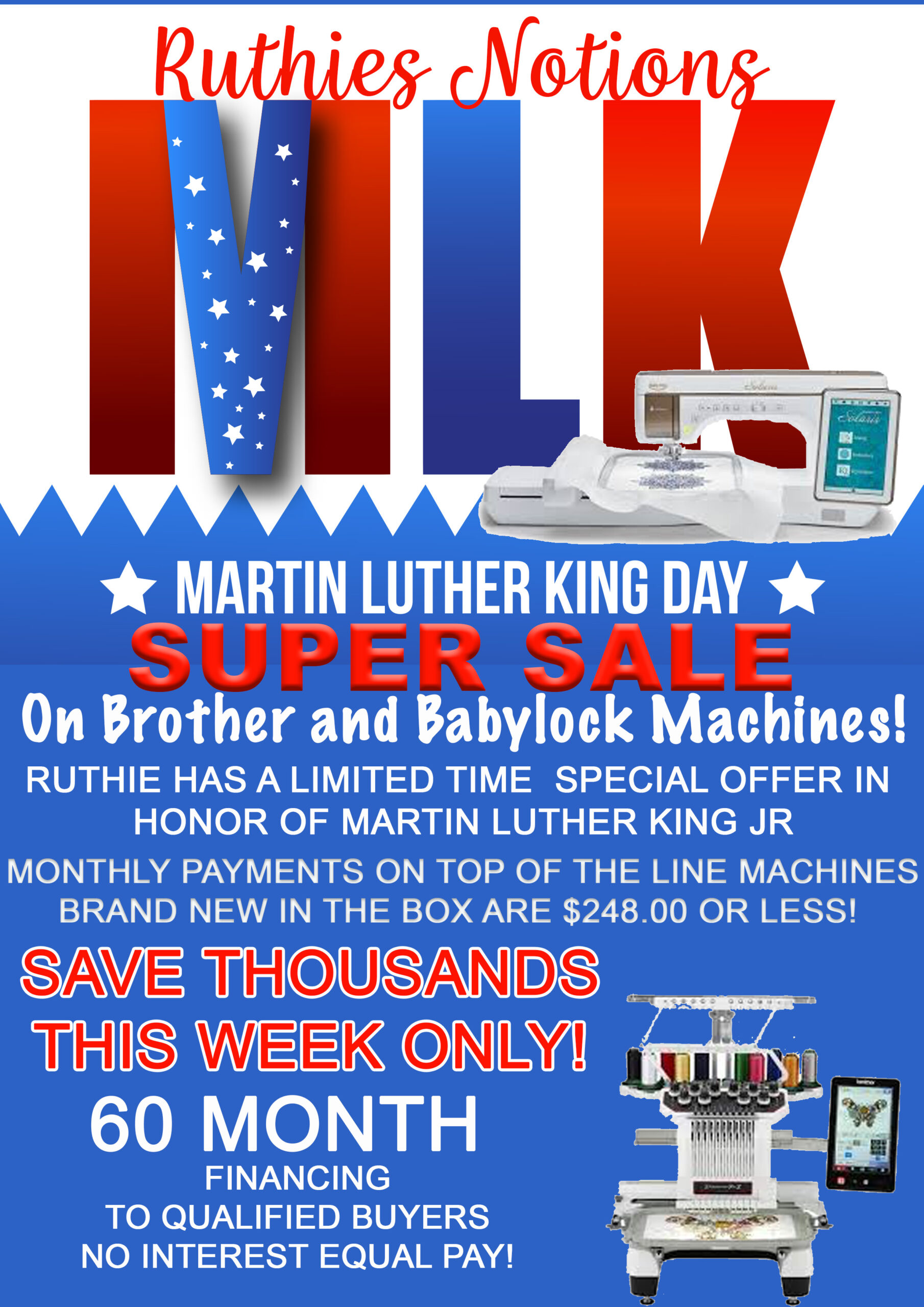 MLK super sale