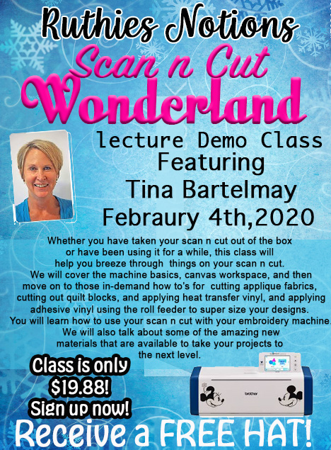 Scan n cut wonderland tina