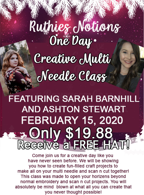 creative multi needle class