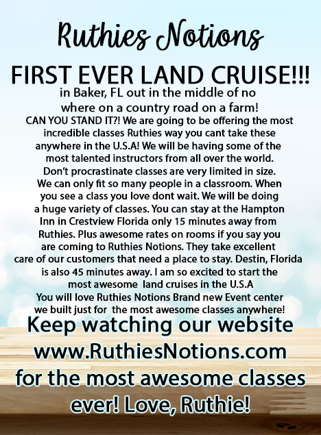land cruises ruthie