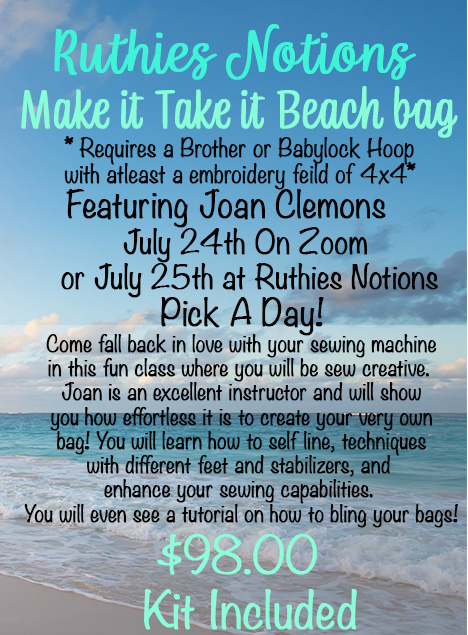 Make it take it Beach Bag Joan Clemons