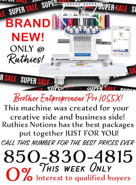 Brother Entrepreneur Pro 1055X Special