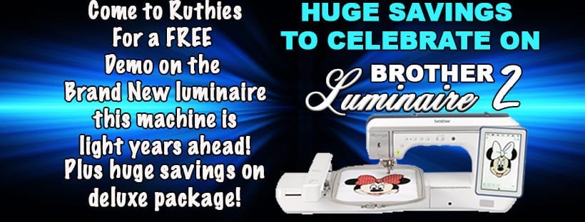 Brother Luminaire 2 Machine Special Brother Luminaire 2 Machine Special