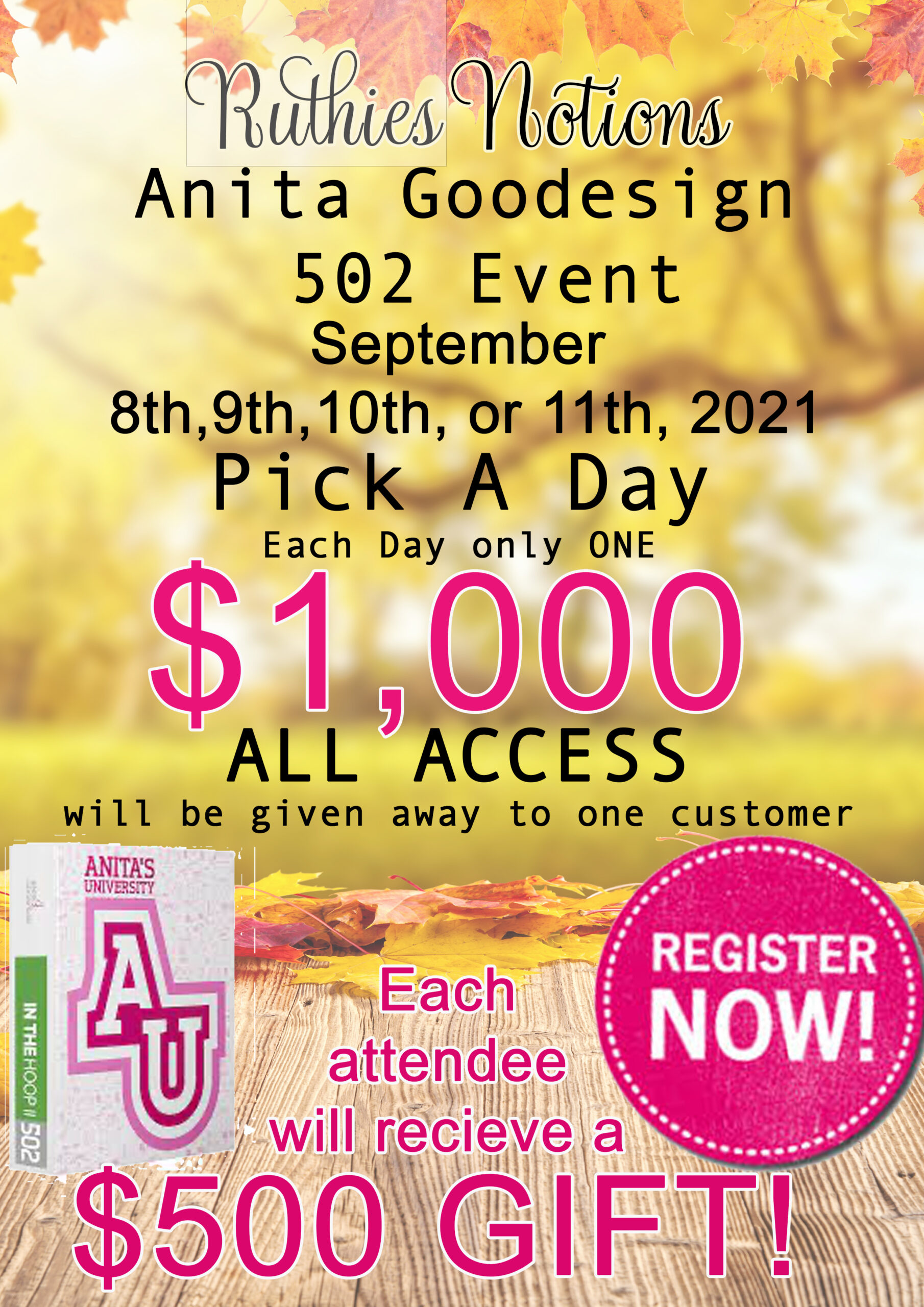 anita 502 september goodies