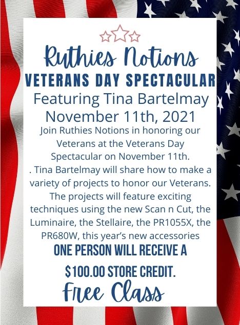 Veterans Day Class Nov 11th