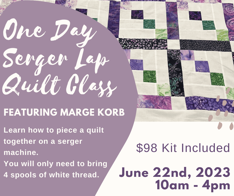 Serger Lap Quilt with Marge Korb-min