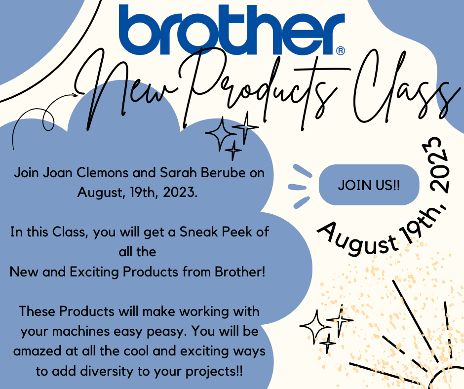 New Brother Products Class